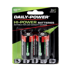 Daily Power Hi-Power Batteries - Size C
